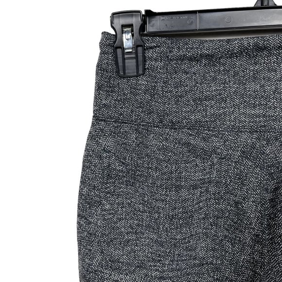 Athleta Delancey Herringbone Leggings Tights Gray Black Size S XL Full Length - Picture 10 of 11